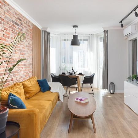 Stylowy Apartament Z Pieknym Widokiem Na Miasto Warschau Buitenkant foto
