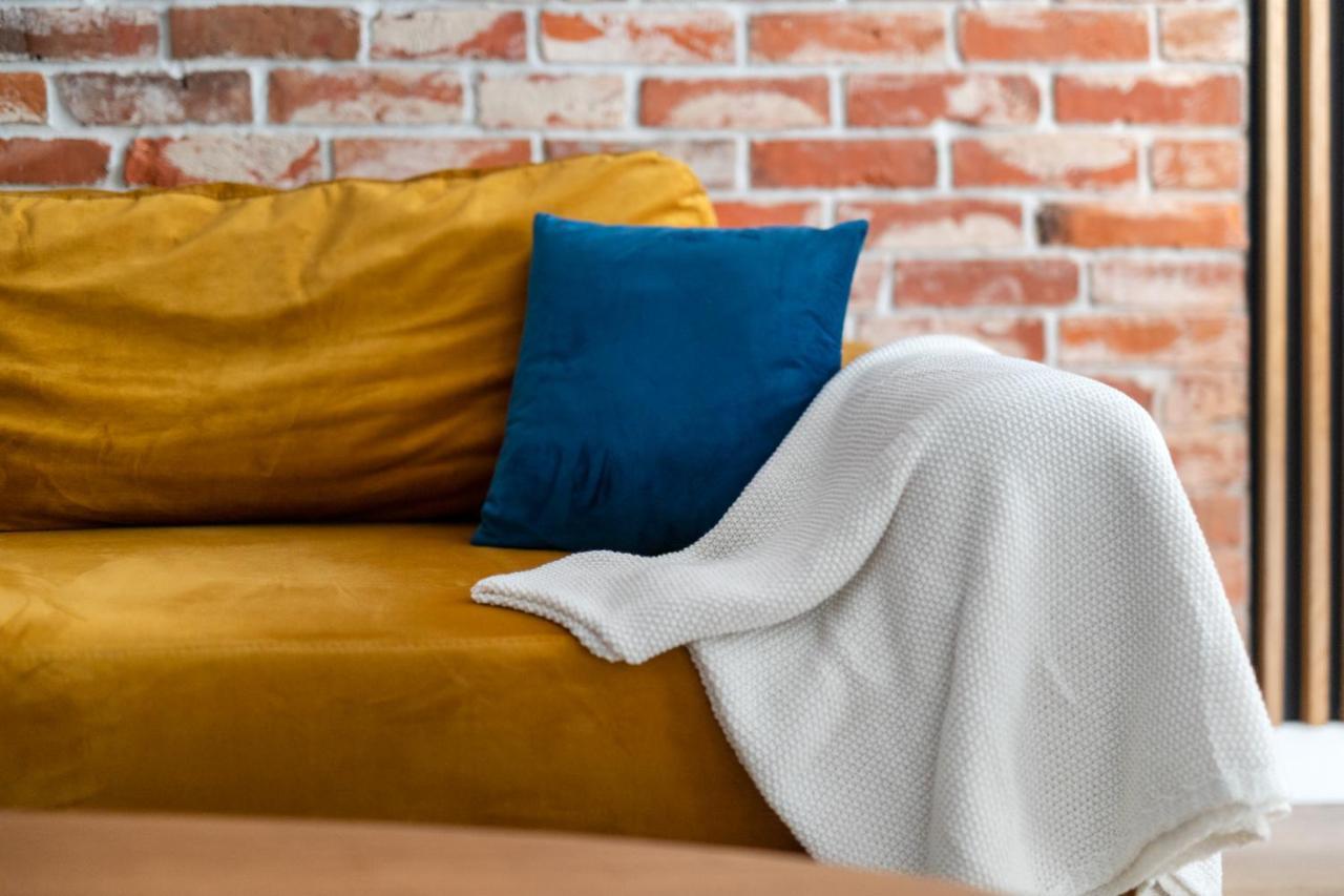 Stylowy Apartament Z Pieknym Widokiem Na Miasto Warschau Buitenkant foto