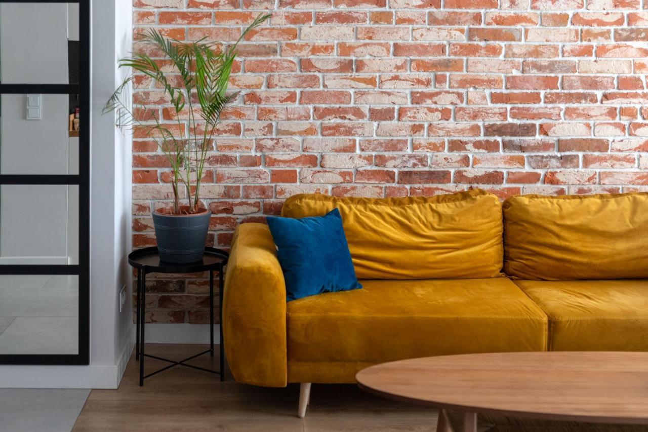 Stylowy Apartament Z Pieknym Widokiem Na Miasto Warschau Buitenkant foto