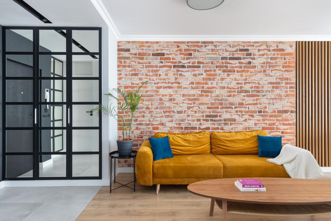 Stylowy Apartament Z Pieknym Widokiem Na Miasto Warschau Buitenkant foto